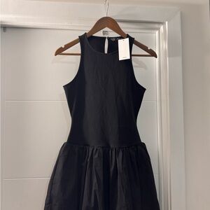 Mango Black Mini Dress
